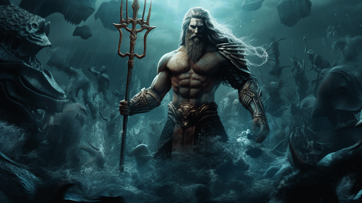 Poseidon and His Trident: Embracing Marine Mythology
