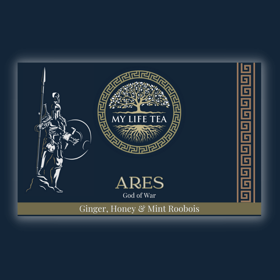 Ares ginger, honey and mint rooibos from My Life Tea for a balanced brewing guide