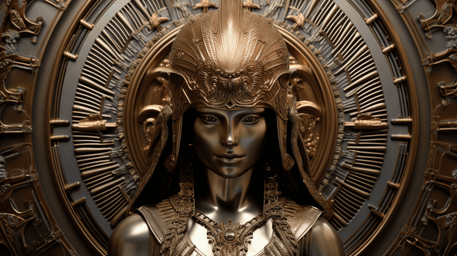 Athena's Shield Symbolism