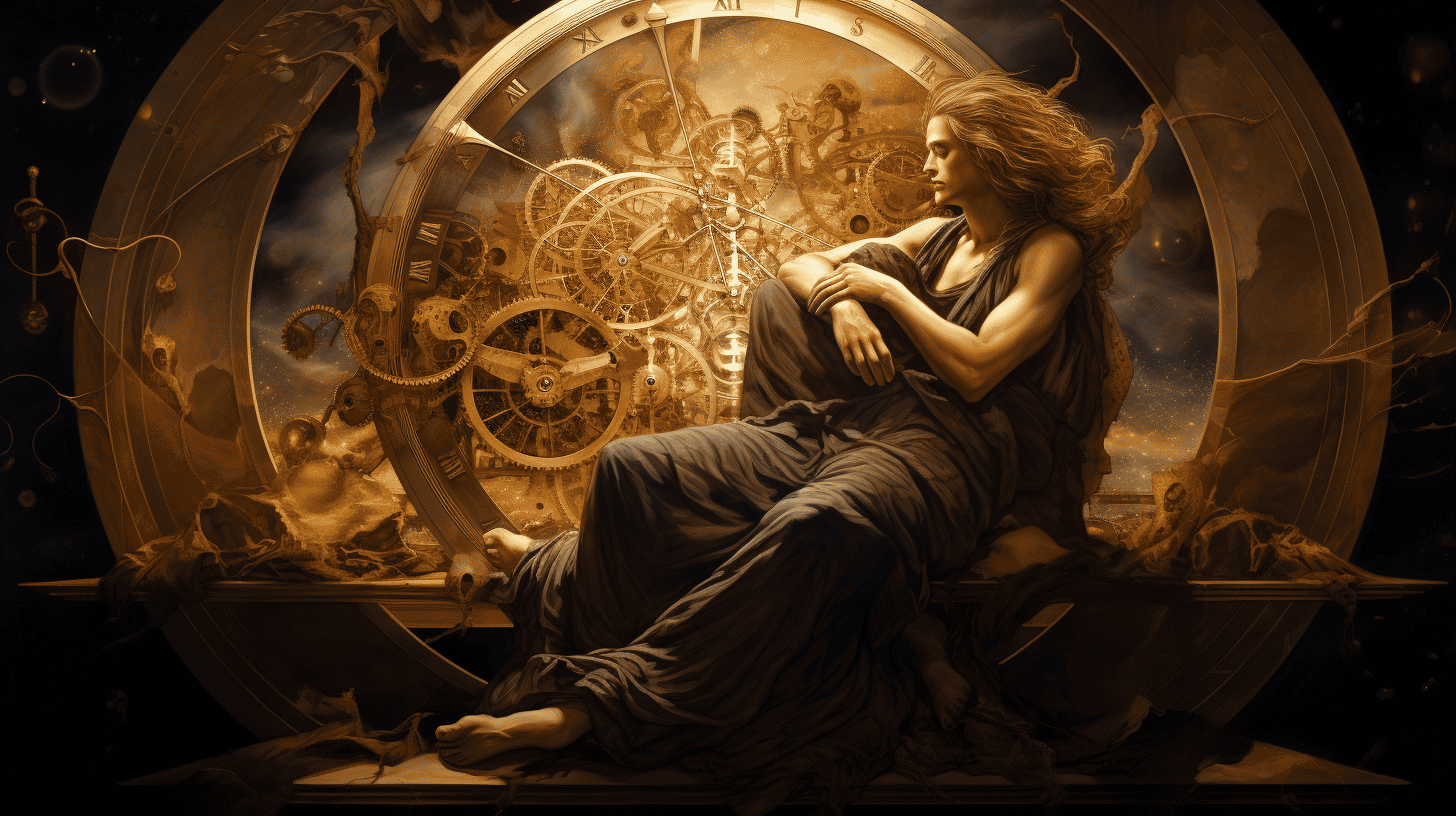 God Cronos Clock Chronos: The God of Time in Greek Mythology – My Life Tea