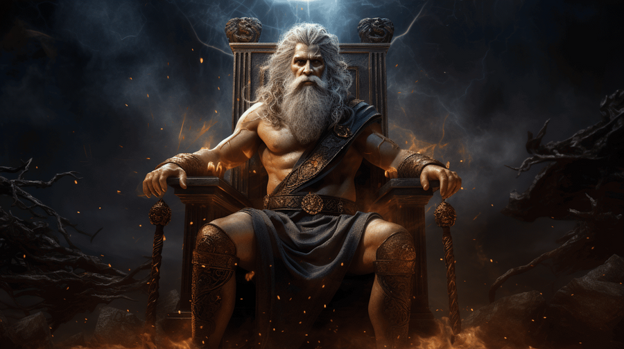 Greek Mythology King Zeus