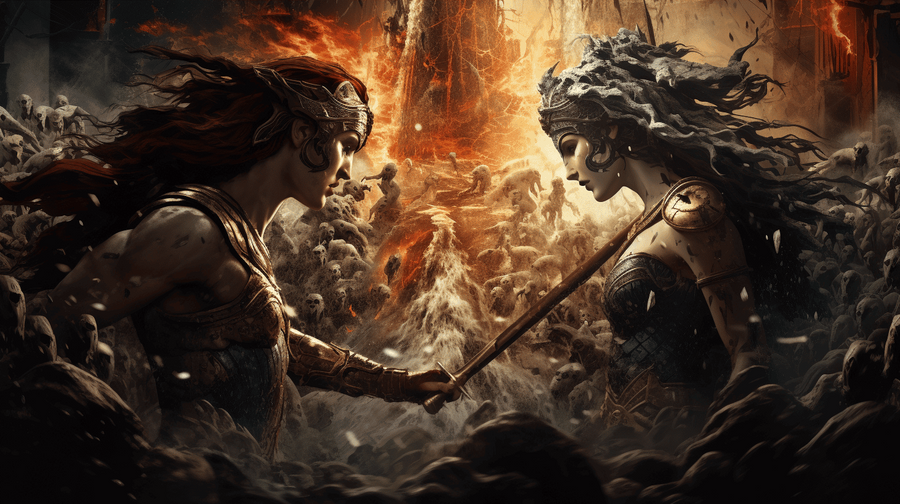 Greek Mythology War Deities