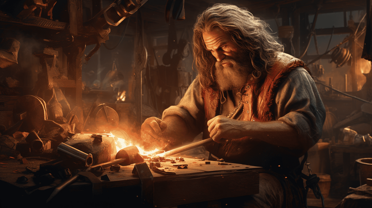 Unfolding Hephaestus: The Blacksmith of the Greek Gods