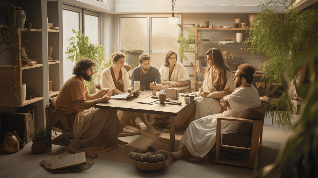Platonic Cohabitation in Ancient Greece