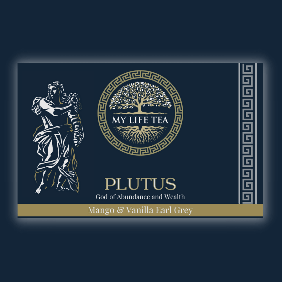 Plutus mango and vanilla Earl Grey loose leaf tea for a tea and food pairing