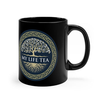 Black mug 11oz - My Life Tea