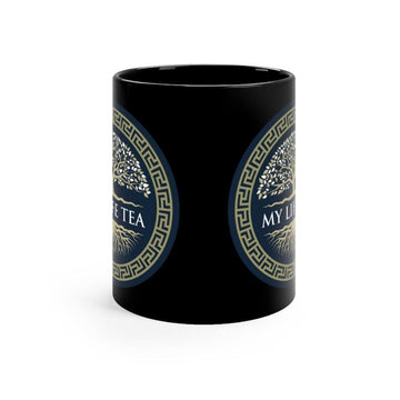 Black mug 11oz - My Life Tea