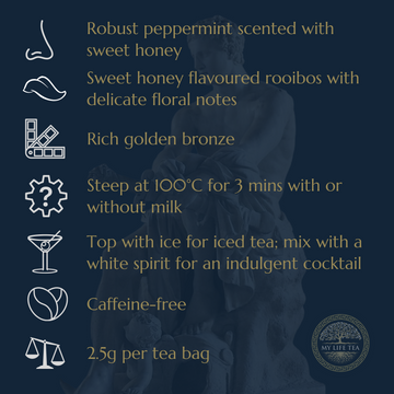 Ares: God Of War | Ginger, Honey & Mint Roobois - My Life Tea