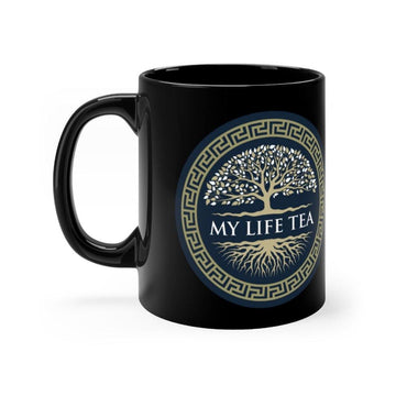 Black mug 11oz - My Life Tea